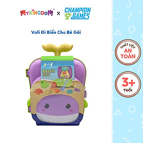 Đồ Chơi CHAMPION GAMES Vali Đi Biển Cho Bé Gái CPG23025