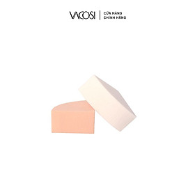 Bông Phấn Ướtt Tam Giác Vuông VACOSI QUATER SPONGE - BP11