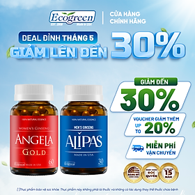 Combo Sức Khỏe Và Sinh Lý Nam Nữ Ecogreen Giảm Mệt Mỏi, Làm Đẹp Da (Dùng 1 Tháng)