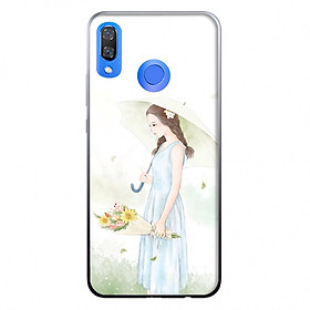 Ốp lưng cho điện thoại HUAWEI Nova 3i Cô gái dịu dàng