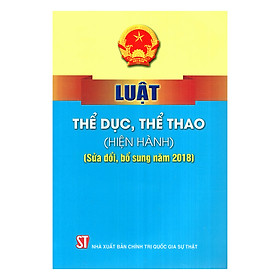 Luật Thể Dục, Thể Thao