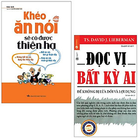 Combo sách đọc vị bất kỳ ai + khéo ăn nói sẽ có được thiên hạ - tái bản