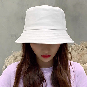 Mũ bucket, nón bucket trơn, nón du lịch đi biển kiểu dáng ulzzang Hàn Quốc MD10