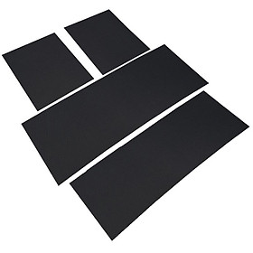 Bộ 4 miếng thảm lót sàn ô tô T25.7 , Thảm sàn xe hơi 7 chỗ DIY, Thảm sàn cao su
