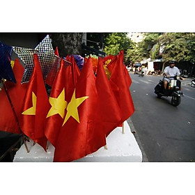 Mua Cờ vẫy tay việt nam cờ đỏ sao vàng (có cán)