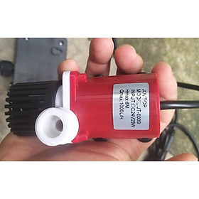Mua Bơm nước dòng điện 24v kèm nguồn và bảng điều khiển tốc độ ren ống phi 21mm không chổi than brushless siêu mạnh