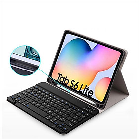 Bao Da Kèm Bàn Phím Bluetooth Cho Samsung Galaxy Tab A8 10.5 (2022) SM-X200 / X205 Smart Keyboard Có Khe Đựng Bút