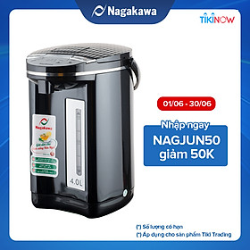 Bình Thủy Điện 3 Mức Nhiệt Nagakawa NAG0404 (4.0 Lít) - Hàng Chính Hãng