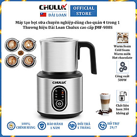 Mua Máy Đánh Sữa Tạo Bọt Chuyên Dụng 4 Trong 1 Chulux QF-MF221118 Công Suất 500W - Hàng Nhập Khẩu