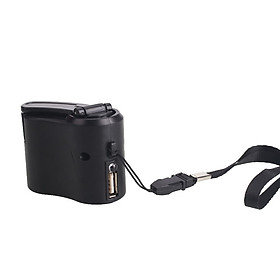Máy Phát Điện Mini Quay Tay Sạc Pin Cho Điện Thoại (600mA)
