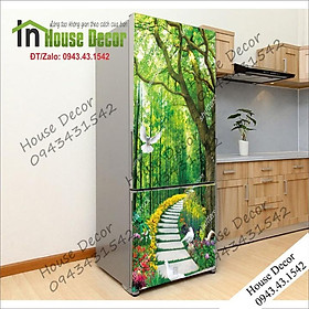 Mua Miếng Dán Tủ Lạnh Chống Thấm Nước - Chất Liệu Decal Bóc Dán - Phù Hợp Mọi Loại Tủ - 1690682953