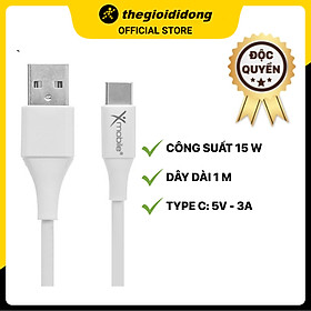 Mua Cáp Type C 1m Xmobile TC27-1000 Trắng - Hàng chính hãng