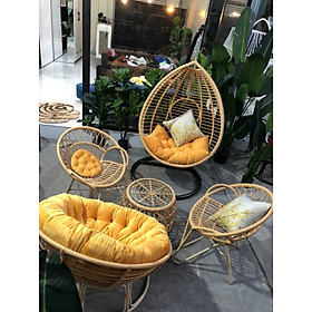 Mua Combo bộ xích đu Juno Sofa gồm ghế thư giãn PAPASAN