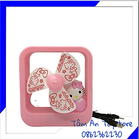 Mua GK QUẠT ĐỂ BÀN CARTOON FAN  QUẠT HELLO KITTY