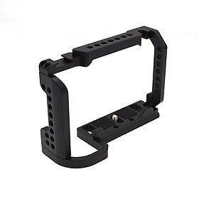 Metal Form-fitted Aluminum Cage with Cold Shoe for Nikon Z6 /Nikon Z7