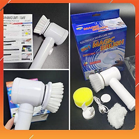 Mua Bàn Chải Điện Magic Brush 5 Trong 1 Pin Sạc Siêu Mạnh