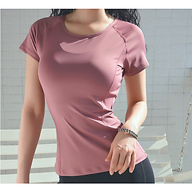 Áo Thun Tập Gym, Yoga, Thể Dục Thể Thao Nữ Siêu Thoáng Mát 5 Màu