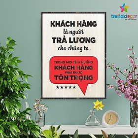 Tranh Slogan Gỗ Tranh Động Lực Trang Trí Quán Cà Phê Phong Cách Vintage