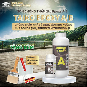 Mua Set 1 Kg Keo Chống Thấm TAIKOMI Epoxy - Chống Thấm A/B Trong Suốt 2 Thành Phần  Sử Lý Chống Thấm Mặt Sàn Nhà Vệ Sinh Gạch Men  Sàn Ốp Lát
