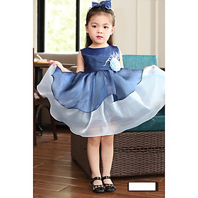 Váy đầm công chúa dự tiệc cho bé gái DBG048 từ 1 2 3 4 5 6 7 8 9 10 tuổi nặng 8 đến 10 15 20 25 30 33 kg
