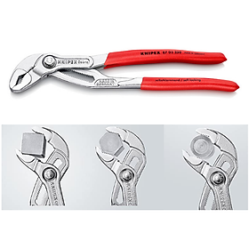 Mua Kìm Nước Mỏ Quạ Knipex Cobra 87 03 250 Mở đến Ø50mm Chiều dài 250mm & Mạ chrome để hạn chế gỉ sét - Sản Xuất Tại Đức