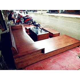 Mua Bàn ghế gỗ xoan đào góc