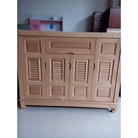 Mua tủ giầy sồi 4 cánh