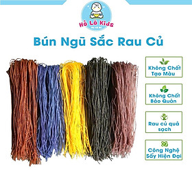 1kg Bún ngũ sắc rau củ ăn kiêng giảm cân đặc sản Bắc Giang Hồ Lô Kids