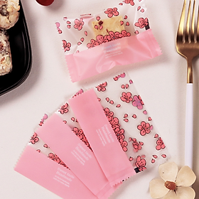 Mua 100c Túi đựng bánh Cookie  túi đựng kẹo Nougat  vỏ kẹo Size7x10 cm DSNOW153 - túi hàn miệng