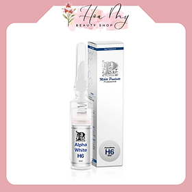 Kem giảm thâm nám nách, bẹn AlphaWhite H6 từ Nuwhite Mibiti Prudente Professional 5ML