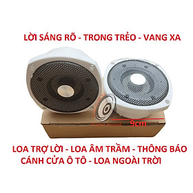 Mua BỘ 2 CỦ LOA TRỢ LỜI WEAH350 TRẮNG - LOA ÂM TRẦN - LOA CÁNH CỬA - LOA THÔNG BÁO