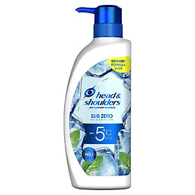 Combo 2 Dầu Gội Head & Shoulders Sub-Zero Băng Lạnh 0 Độ 550ml
