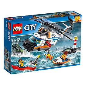 Trực Thăng Cứu Hộ - Biển Lego 60166 (415 Mảnh Ghép)