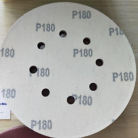 Mua (Giá tốt) Sét 10tờ GIẤY NHÁM TRÒN ĐẾ LÔNG 1TẤC 8 CHÀ TƯỜNG