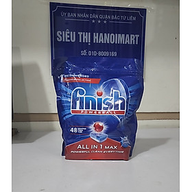 Túi 80 viên rửa chén Finish All In 1 Max Dishwasher Tablets PTT025451