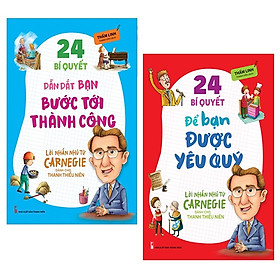 [Download Sách] Combo Lời Nhắn Nhủ Từ Carnegie Dành Cho Thanh Thiếu Niên (Bộ 2 Cuốn)