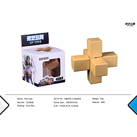 Đồ Chơi Rubik Khóa Khổng Minh QY TOYS – Khóa Lỗ Ban (Nhiều mẫu)