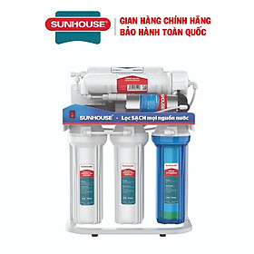 Mua Máy lọc nước R.O không vỏ Sunhouse SHA88512KV  Bộ 6 lõi  lọc sạch nước  bổ sung khoáng chất  Bảo hành 2 năm tại nhà - Hàng chính hãng