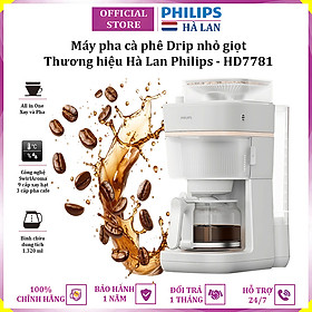 Mua Máy pha cà phê Drip nhỏ giọt thương hiệu Hà Lan cao cấp Philips Morgen HD7781/90 - Hàng nhập khẩu