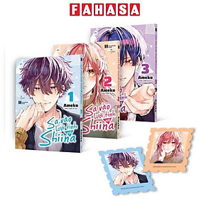 Sách - Bộ Manga - Sa Vào Lưới Tình Với Shiina: Tập 1 - 3 (Bộ 3 Tập) - Tặng Kèm 2 Sticker Tem