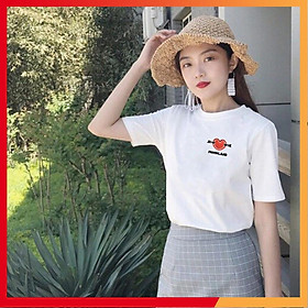 Áo thun in logo Momoland - Tay ngắn Form suông AZ MT38