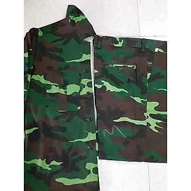 Bộ Lao Động Rằn Ri , Quần Áo Bảo Hộ Lao Động Dầy Dặn Đủ Loại Màu