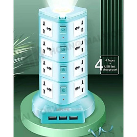 Ổ cắm điện RELIFE RL-315A 16 ổ cắm, 3 cổng USB sạc điện thoại