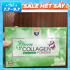Thực Phẩm Bảo Vệ Sức Khỏe Diệp lục Collagen (Green Collagen Powder)