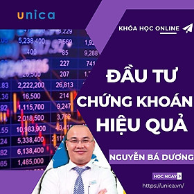 Khóa học KINH DOANH - Đầu tư chứng khoán hiệu quả UNICA.VN