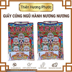 Mua Giấy cúng ngũ hành nương nương cao cấp