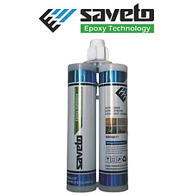 Keo chít mạch Saveto Epoxy màu trắng sứ - Hàng chính hãng