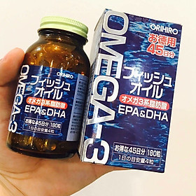 Thực Phẩm Chức Năng Dầu Cá Omega -3 Orihiro Nhật Bản