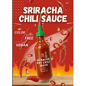 Tương ớt Sriracha GỐC VIỆT  (510g)