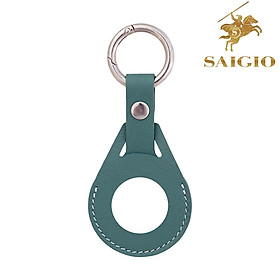 Mua Bao Da Cao Cấp Dành Cho Apple AirTag  Chất Liệu Da Bò Thật 100%  Chống Sốc-Chống Bám Bụi-Chống Bám Vân Tay-Chống Xước - Hàng Chính Hãng SAIGIO